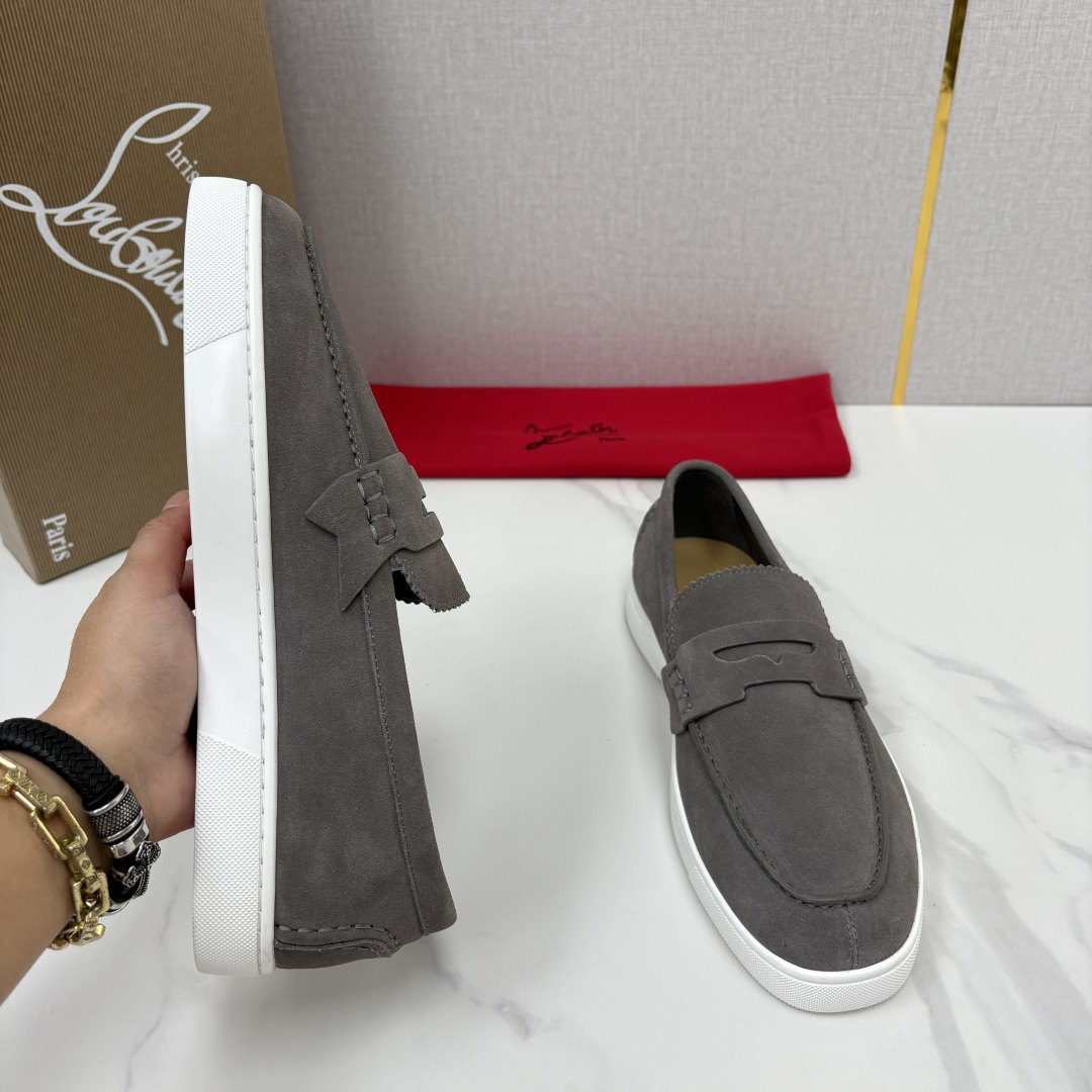💋💍CL家官方同步新品   🆑Christia* Loubouti*（红底鞋）  Chambeliboat 新版加厚底乐