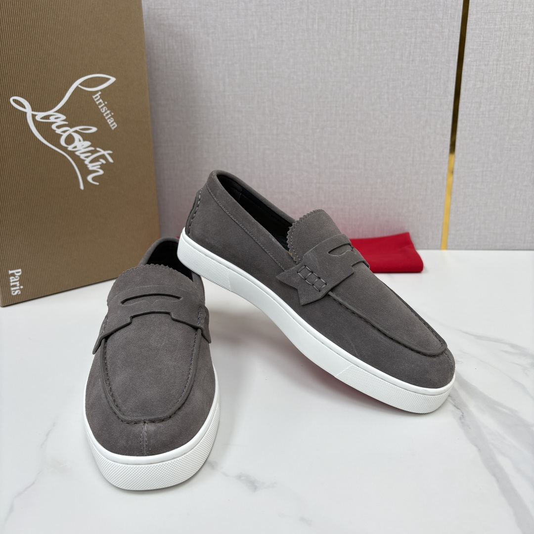 💋💍CL家官方同步新品   🆑Christia* Loubouti*（红底鞋）  Chambeliboat 新版加厚底乐