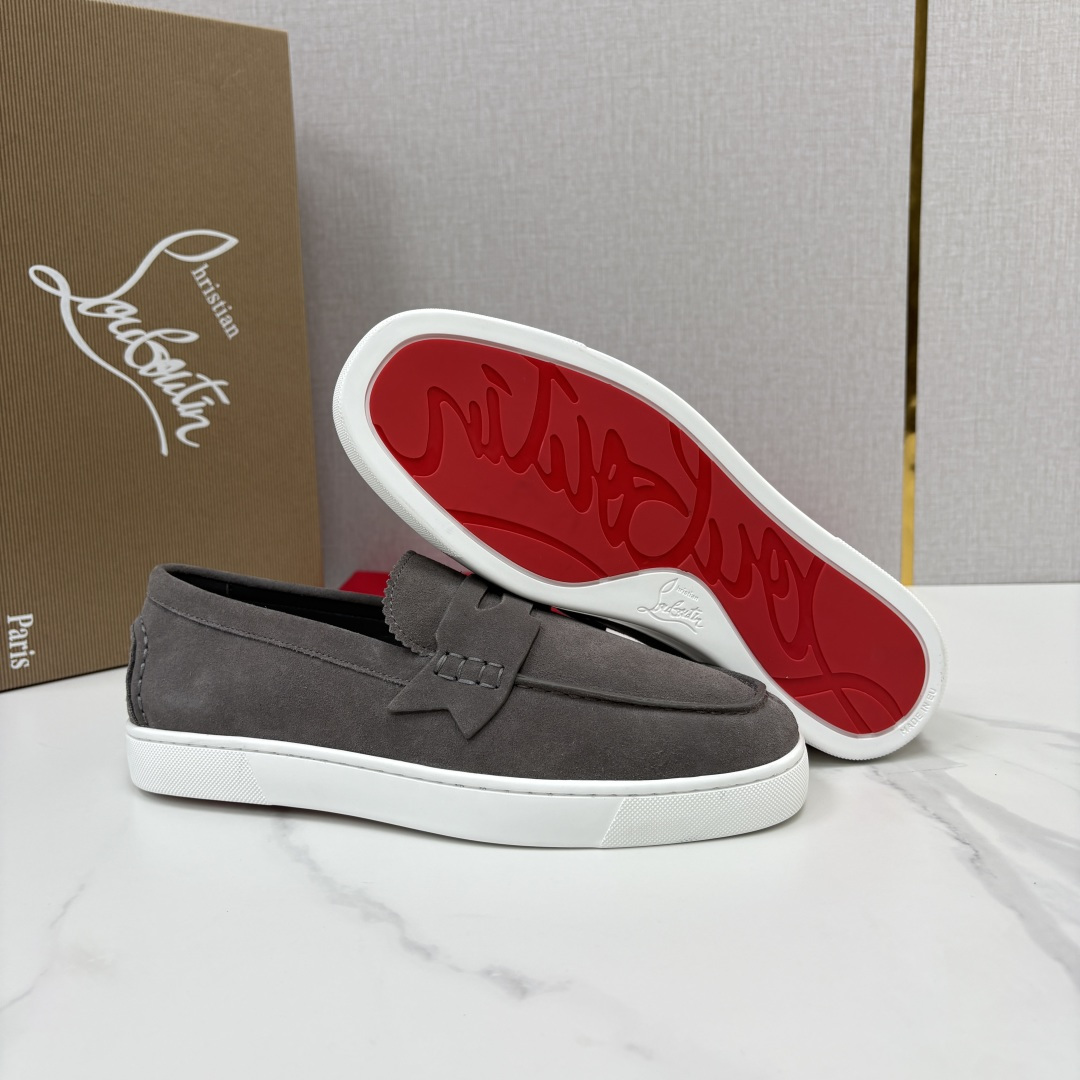 💋💍CL家官方同步新品   🆑Christia* Loubouti*（红底鞋）  Chambeliboat 新版加厚底乐