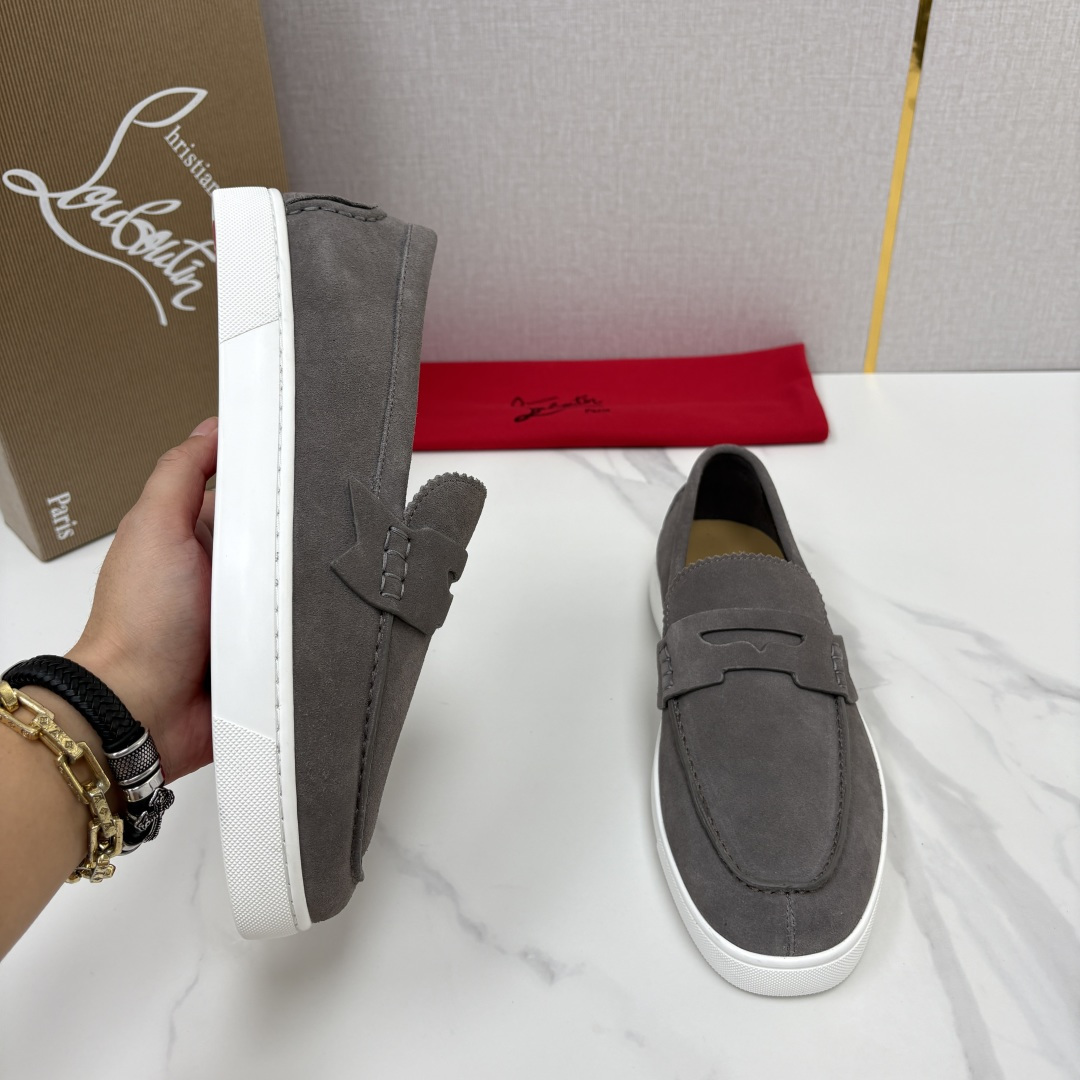 💋💍CL家官方同步新品   🆑Christia* Loubouti*（红底鞋）  Chambeliboat 新版加厚底乐