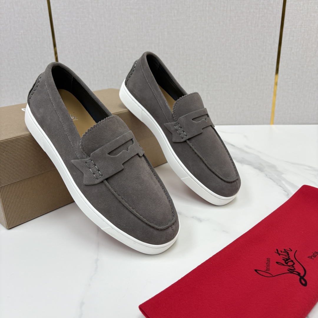 💋💍CL家官方同步新品   🆑Christia* Loubouti*（红底鞋）  Chambeliboat 新版加厚底乐