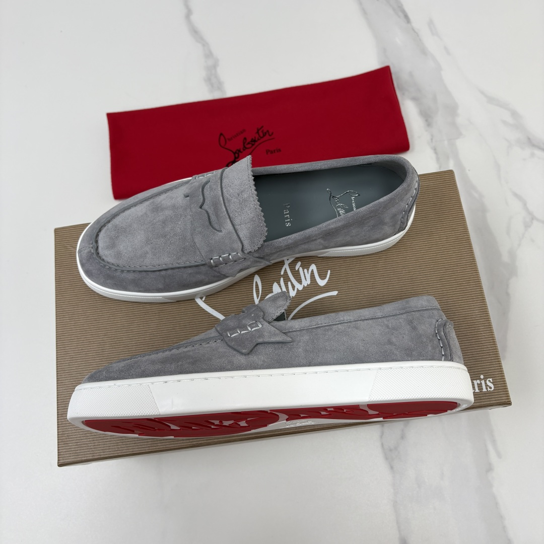💋💍CL家官方同步新品   🆑Christia* Loubouti*（红底鞋）  Chambeliboat 新版加厚底乐