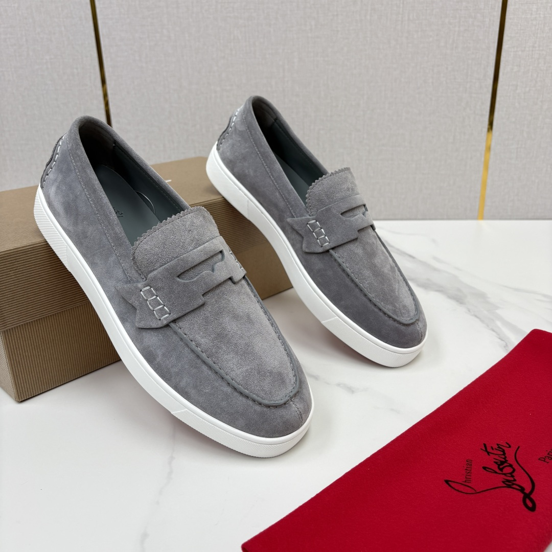 💋💍CL家官方同步新品   🆑Christia* Loubouti*（红底鞋）  Chambeliboat 新版加厚底乐
