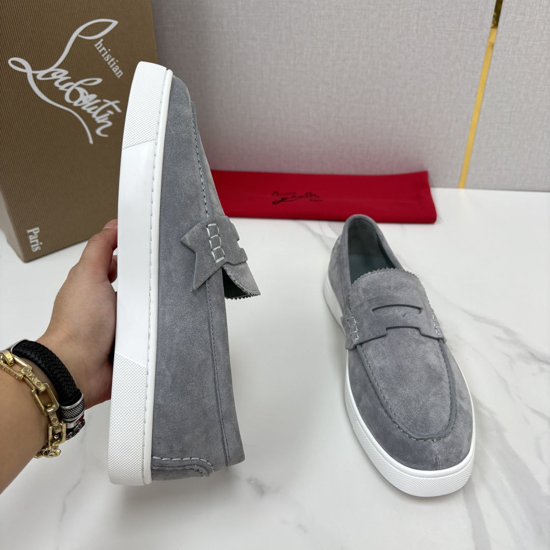 💋💍CL家官方同步新品   🆑Christia* Loubouti*（红底鞋）  Chambeliboat 新版加厚底乐