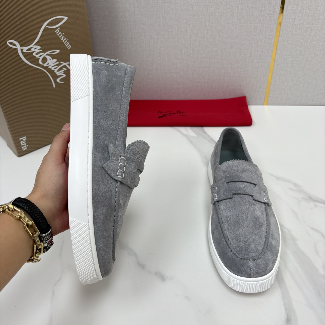 💋💍CL家官方同步新品   🆑Christia* Loubouti*（红底鞋）  Chambeliboat 新版加厚底乐