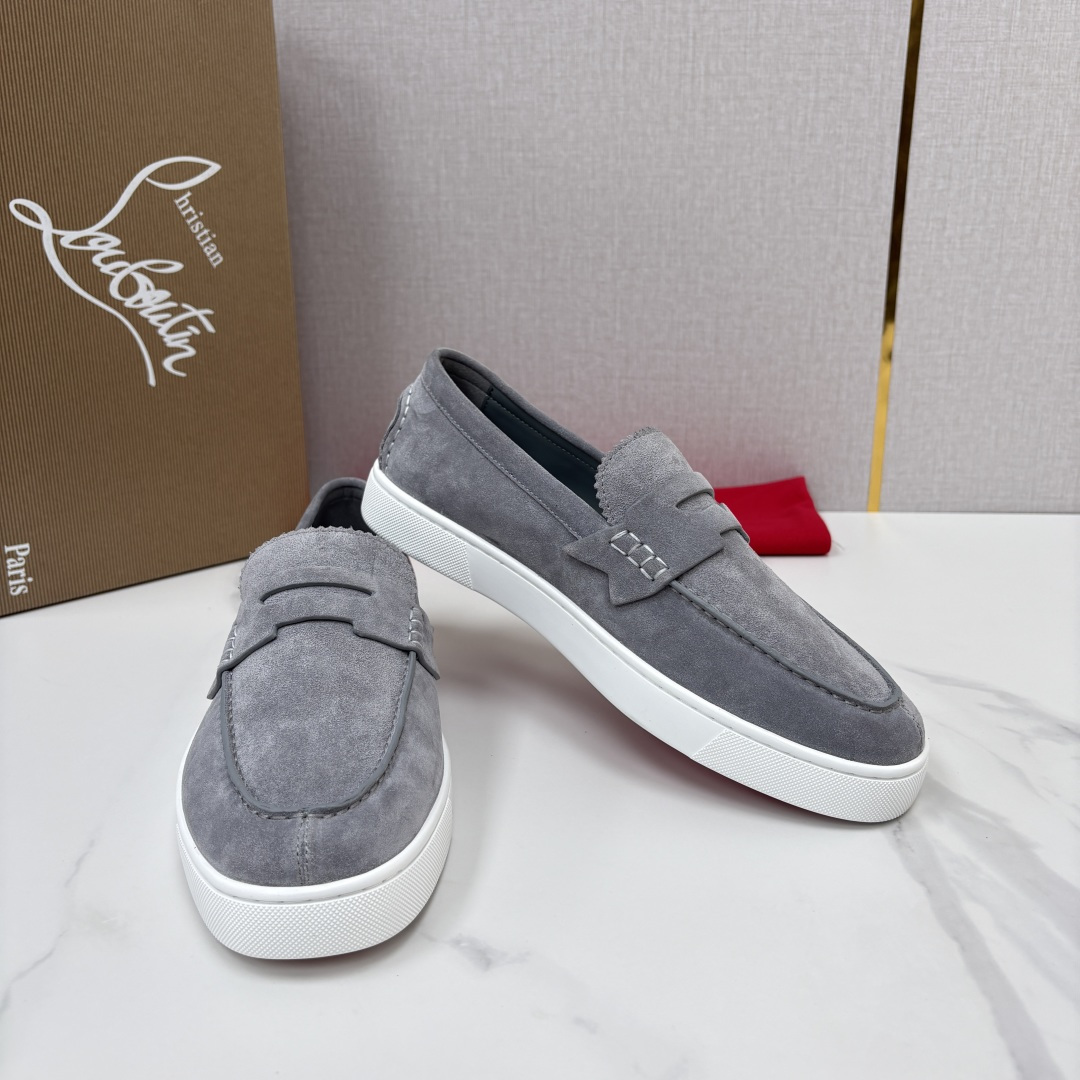 💋💍CL家官方同步新品   🆑Christia* Loubouti*（红底鞋）  Chambeliboat 新版加厚底乐
