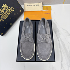 💋💍L 家新品 LOU*S VUITTO* 新品男士休闲双孔船鞋 面料采用进口反绒牛皮/蜡面牛皮打造 后跟烫压填 💋💍L 家新品 LOU*S VUITTO* 新品男士休闲双孔船鞋 面料采用进口反绒牛皮/蜡面牛皮打造 后跟烫压填