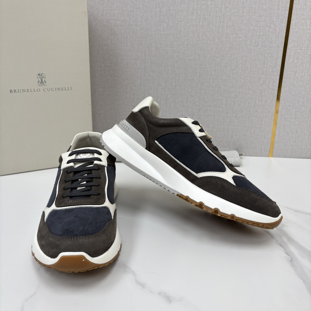 💋💍BC新品 Brunello Cucinell* 牛皮拼接荔枝纹低帮运动鞋 官方 9,800 新材料和对比细节重 💋💍BC新品 Brunello Cucinell* 牛皮拼接荔枝纹低帮运动鞋 官方 9,800 新材料和对比细节重