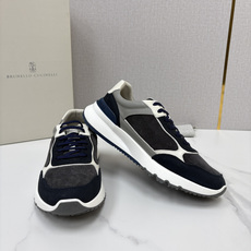 💋💍BC新品 Brunello Cucinell* 反毛拼牛皮低帮运动鞋 官方 7.400 新材料和对比细节重新定 💋💍BC新品 Brunello Cucinell* 反毛拼牛皮低帮运动鞋 官方 7.400 新材料和对比细节重新定
