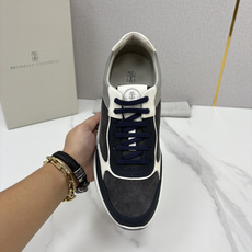 💋💍BC新品 Brunello Cucinell* 反毛拼牛皮低帮运动鞋 官方 7.400 新材料和对比细节重新定 💋💍BC新品 Brunello Cucinell* 反毛拼牛皮低帮运动鞋 官方 7.400 新材料和对比细节重新定