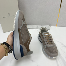 💋💍BC新品 Brunello Cucinell* 反毛拼牛皮低帮运动鞋 官方 7.400 新材料和对比细节重新定 💋💍BC新品 Brunello Cucinell* 反毛拼牛皮低帮运动鞋 官方 7.400 新材料和对比细节重新定