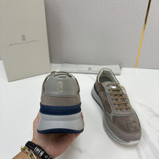 💋💍BC新品 Brunello Cucinell* 反毛拼牛皮低帮运动鞋 官方 7.400 新材料和对比细节重新定 💋💍BC新品 Brunello Cucinell* 反毛拼牛皮低帮运动鞋 官方 7.400 新材料和对比细节重新定