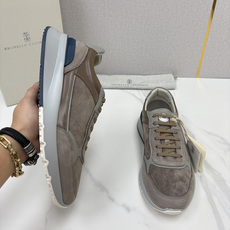 💋💍BC新品 Brunello Cucinell* 反毛拼牛皮低帮运动鞋 官方 7.400 新材料和对比细节重新定 💋💍BC新品 Brunello Cucinell* 反毛拼牛皮低帮运动鞋 官方 7.400 新材料和对比细节重新定