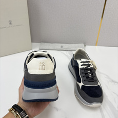 💋💍BC新品 Brunello Cucinell* 反毛拼牛皮低帮运动鞋 官方 7.400 新材料和对比细节重新定 💋💍BC新品 Brunello Cucinell* 反毛拼牛皮低帮运动鞋 官方 7.400 新材料和对比细节重新定