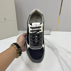 💋💍BC新品 Brunello Cucinell* 反毛拼牛皮低帮运动鞋 官方 7.400 新材料和对比细节重新定 💋💍BC新品 Brunello Cucinell* 反毛拼牛皮低帮运动鞋 官方 7.400 新材料和对比细节重新定