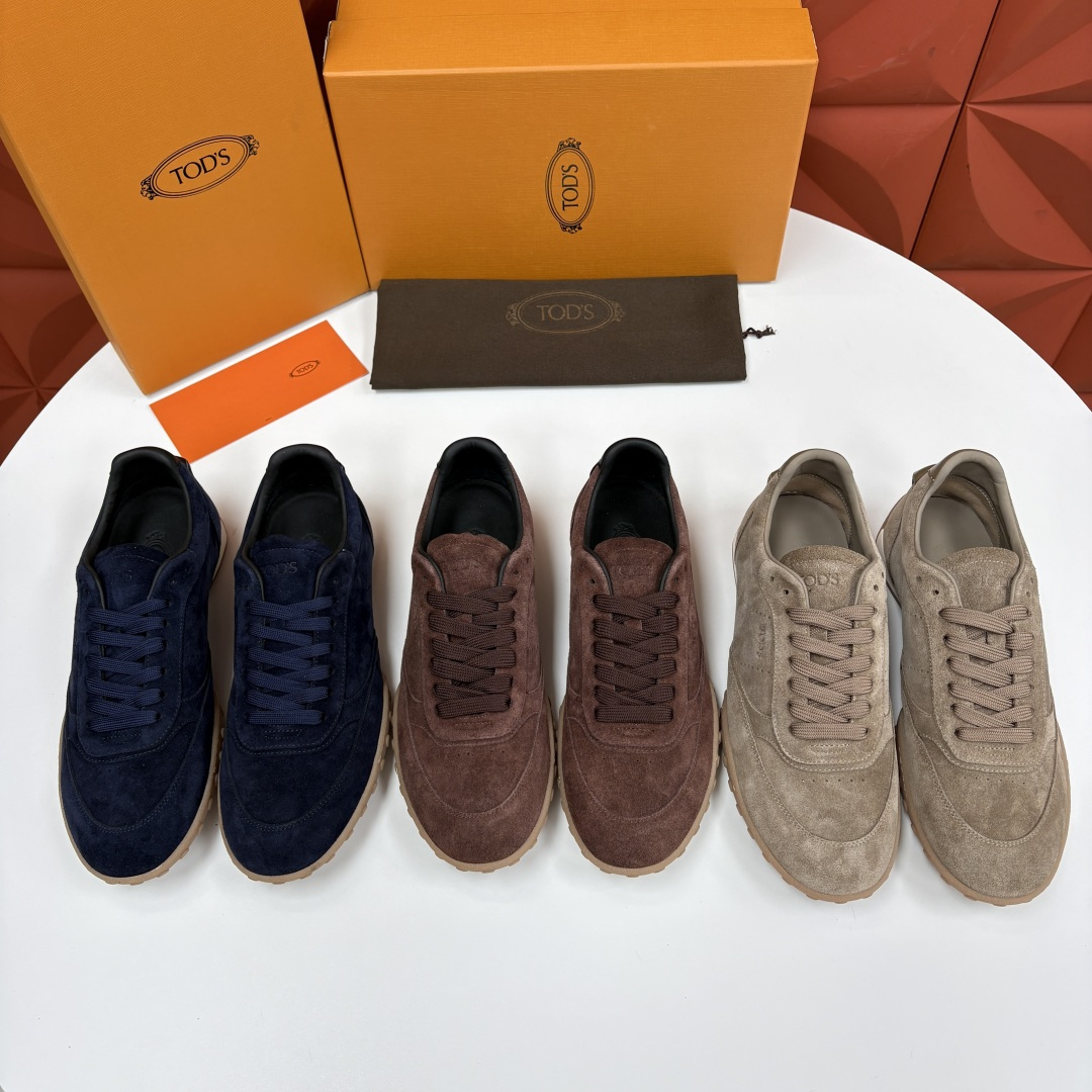 💋💍TOD*S/托德-斯 新品休闲运动板鞋 绒面皮革拼接蜡面牛皮/反毛皮拼布面/光面皮革系列运动鞋 本款运动鞋以绒面皮革 💋💍TOD*S/托德-斯 新品休闲运动板鞋 绒面皮革拼接蜡面牛皮/反毛皮拼布面/光面皮革系列运动鞋 本款运动鞋以绒面皮革