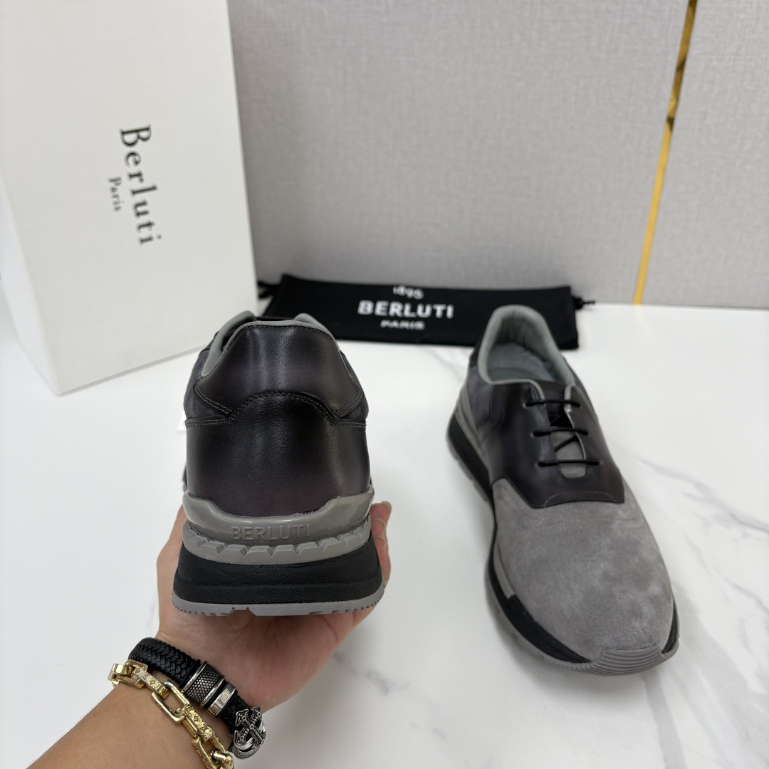 💋💍Berlut* 布鲁提 升级版第四代私模大底 Fast Track皮革运动鞋 官方定制款 13,500 最新款男 💋💍Berlut* 布鲁提 升级版第四代私模大底 Fast Track皮革运动鞋 官方定制款 13,500 最新款男