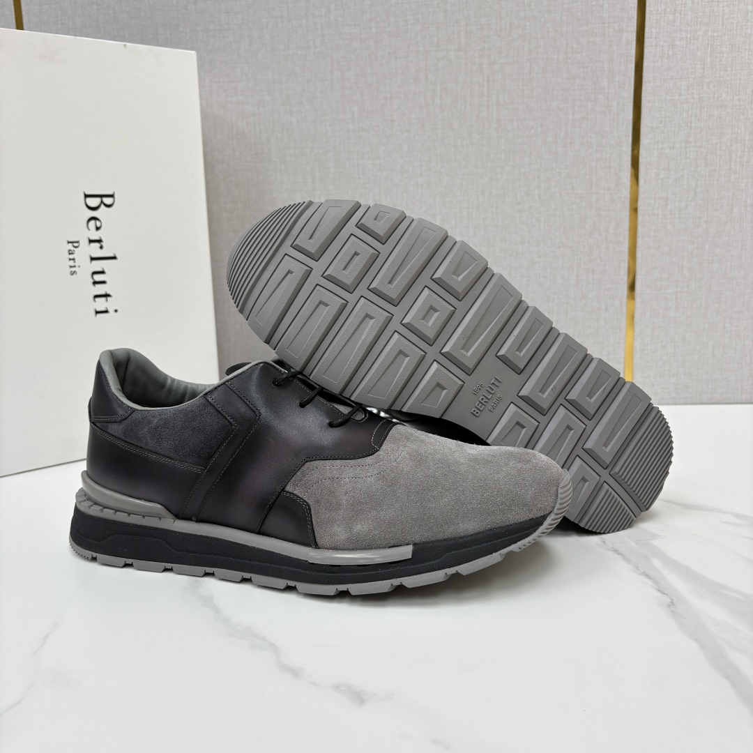 💋💍Berlut* 布鲁提 升级版第四代私模大底 Fast Track皮革运动鞋 官方定制款 13,500 最新款男 💋💍Berlut* 布鲁提 升级版第四代私模大底 Fast Track皮革运动鞋 官方定制款 13,500 最新款男