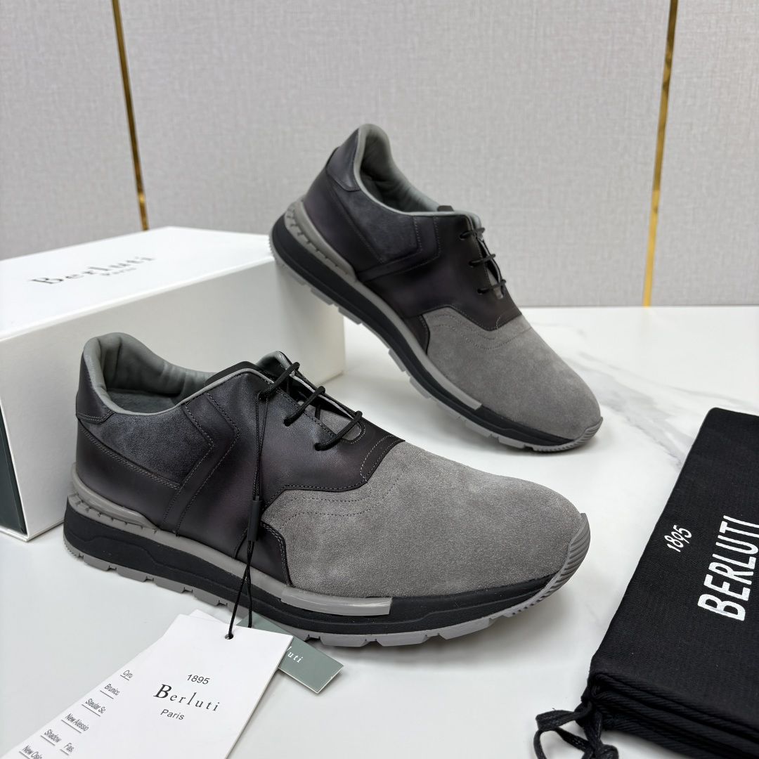 💋💍Berlut* 布鲁提 升级版第四代私模大底 Fast Track皮革运动鞋 官方定制款 13,500 最新款男 💋💍Berlut* 布鲁提 升级版第四代私模大底 Fast Track皮革运动鞋 官方定制款 13,500 最新款男