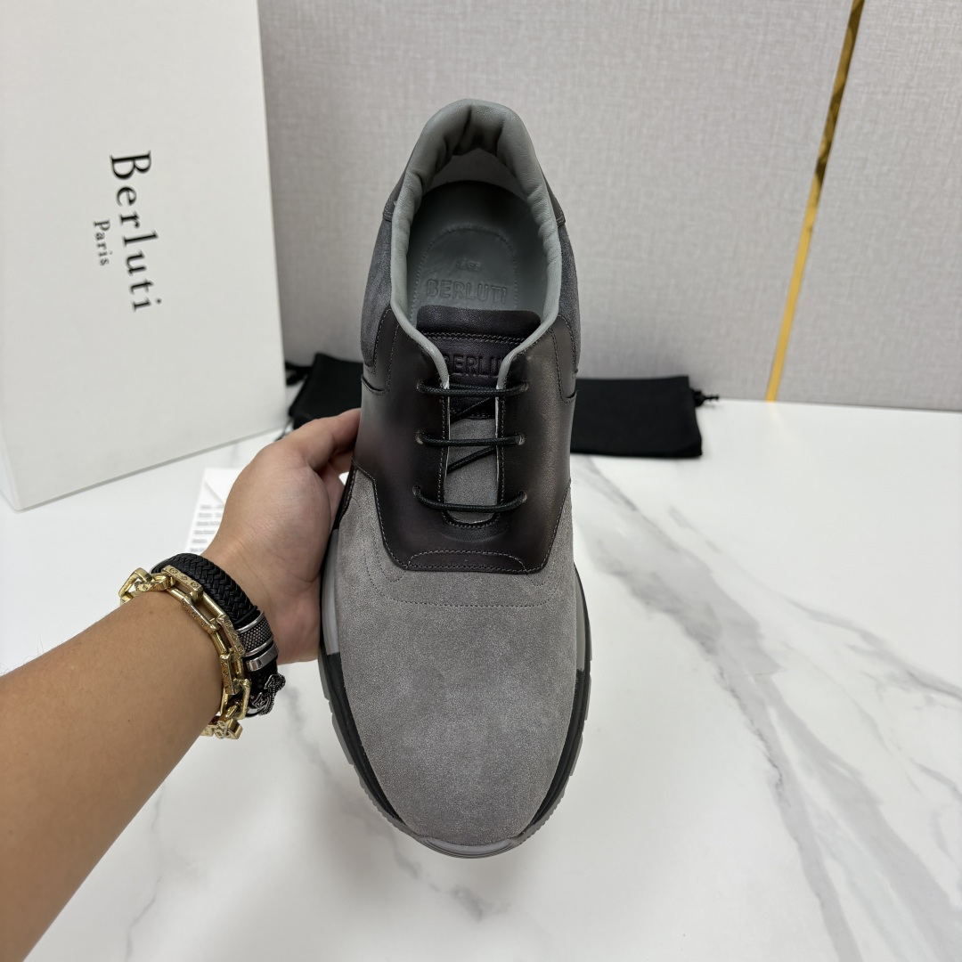 💋💍Berlut* 布鲁提 升级版第四代私模大底 Fast Track皮革运动鞋 官方定制款 13,500 最新款男 💋💍Berlut* 布鲁提 升级版第四代私模大底 Fast Track皮革运动鞋 官方定制款 13,500 最新款男