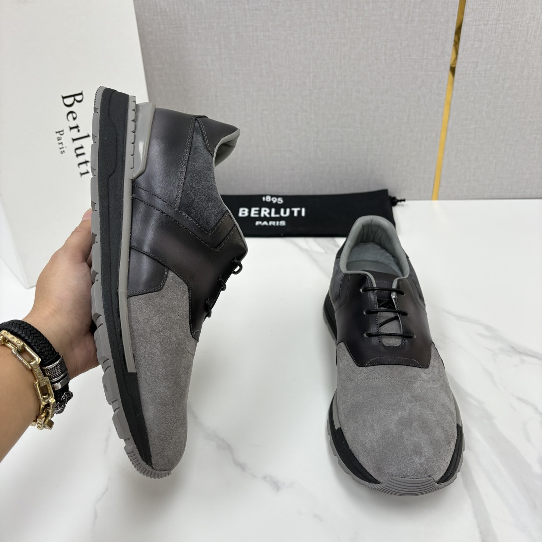 💋💍Berlut* 布鲁提 升级版第四代私模大底 Fast Track皮革运动鞋 官方定制款 13,500 最新款男 💋💍Berlut* 布鲁提 升级版第四代私模大底 Fast Track皮革运动鞋 官方定制款 13,500 最新款男