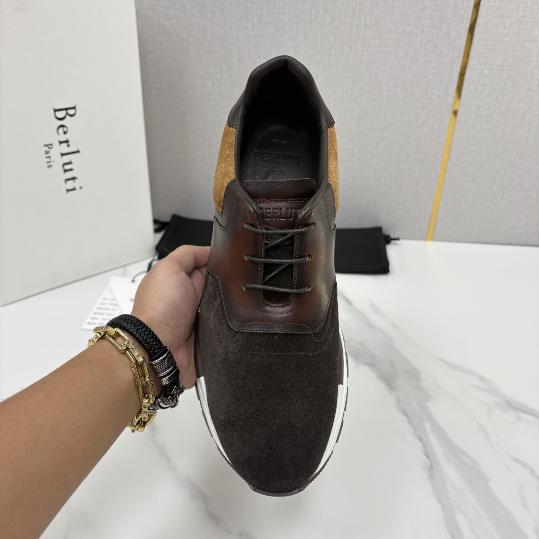 💋💍Berlut* 布鲁提 升级版第四代私模大底 Fast Track皮革运动鞋 官方定制款 13,500 最新款男 💋💍Berlut* 布鲁提 升级版第四代私模大底 Fast Track皮革运动鞋 官方定制款 13,500 最新款男