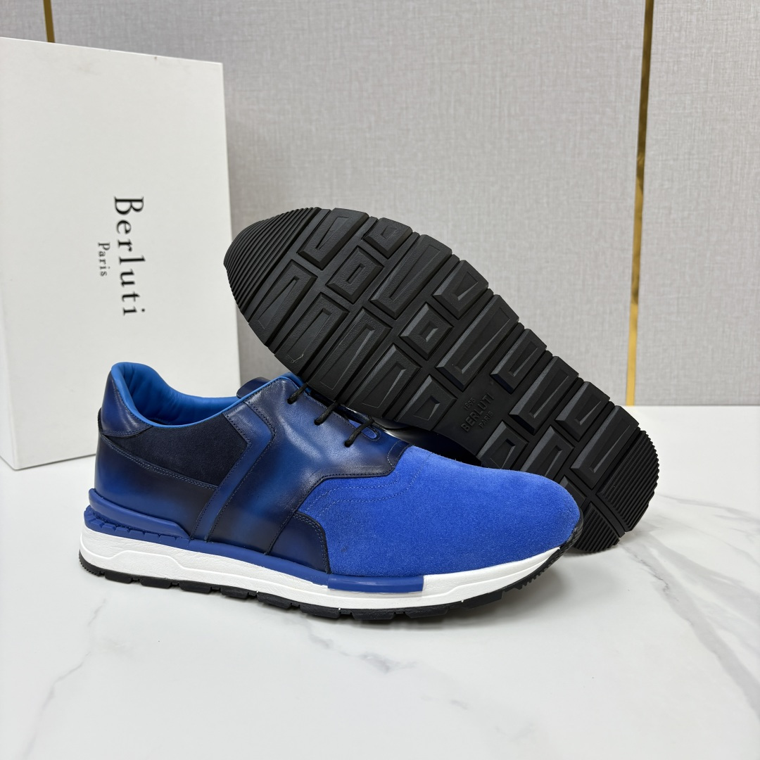 💋💍Berlut* 布鲁提 升级版第四代私模大底 Fast Track皮革运动鞋 官方定制款 13,500 最新款男 💋💍Berlut* 布鲁提 升级版第四代私模大底 Fast Track皮革运动鞋 官方定制款 13,500 最新款男