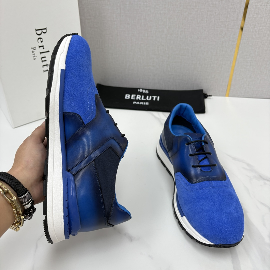 💋💍Berlut* 布鲁提 升级版第四代私模大底 Fast Track皮革运动鞋 官方定制款 13,500 最新款男 💋💍Berlut* 布鲁提 升级版第四代私模大底 Fast Track皮革运动鞋 官方定制款 13,500 最新款男