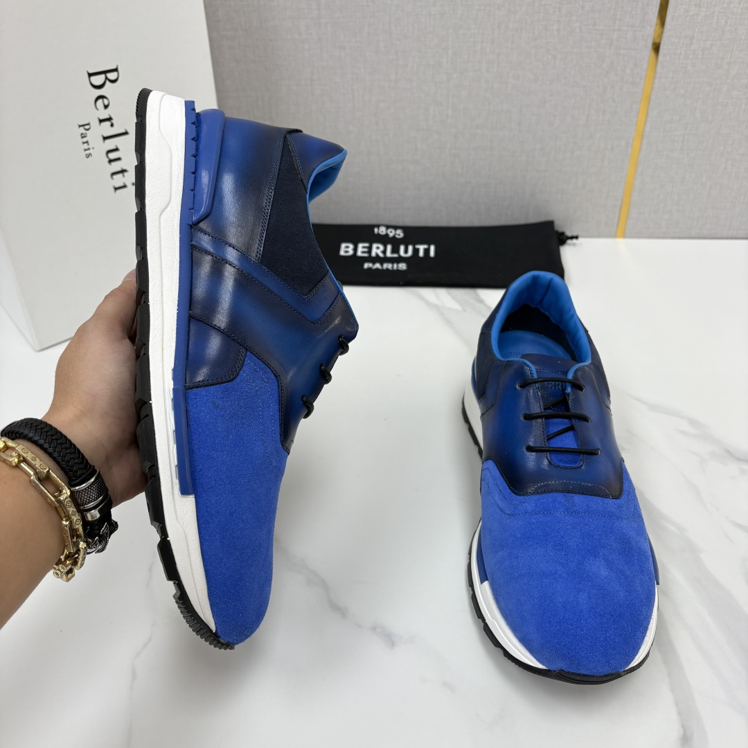 💋💍Berlut* 布鲁提 升级版第四代私模大底 Fast Track皮革运动鞋 官方定制款 13,500 最新款男 💋💍Berlut* 布鲁提 升级版第四代私模大底 Fast Track皮革运动鞋 官方定制款 13,500 最新款男