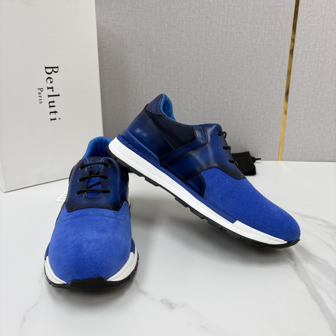 💋💍Berlut* 布鲁提 升级版第四代私模大底 Fast Track皮革运动鞋 官方定制款 13,500 最新款男 💋💍Berlut* 布鲁提 升级版第四代私模大底 Fast Track皮革运动鞋 官方定制款 13,500 最新款男