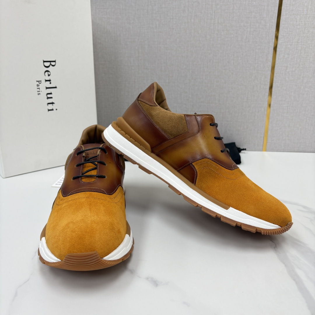 💋💍Berlut* 布鲁提 升级版第四代私模大底 Fast Track皮革运动鞋 官方定制款 13,500 最新款男 💋💍Berlut* 布鲁提 升级版第四代私模大底 Fast Track皮革运动鞋 官方定制款 13,500 最新款男