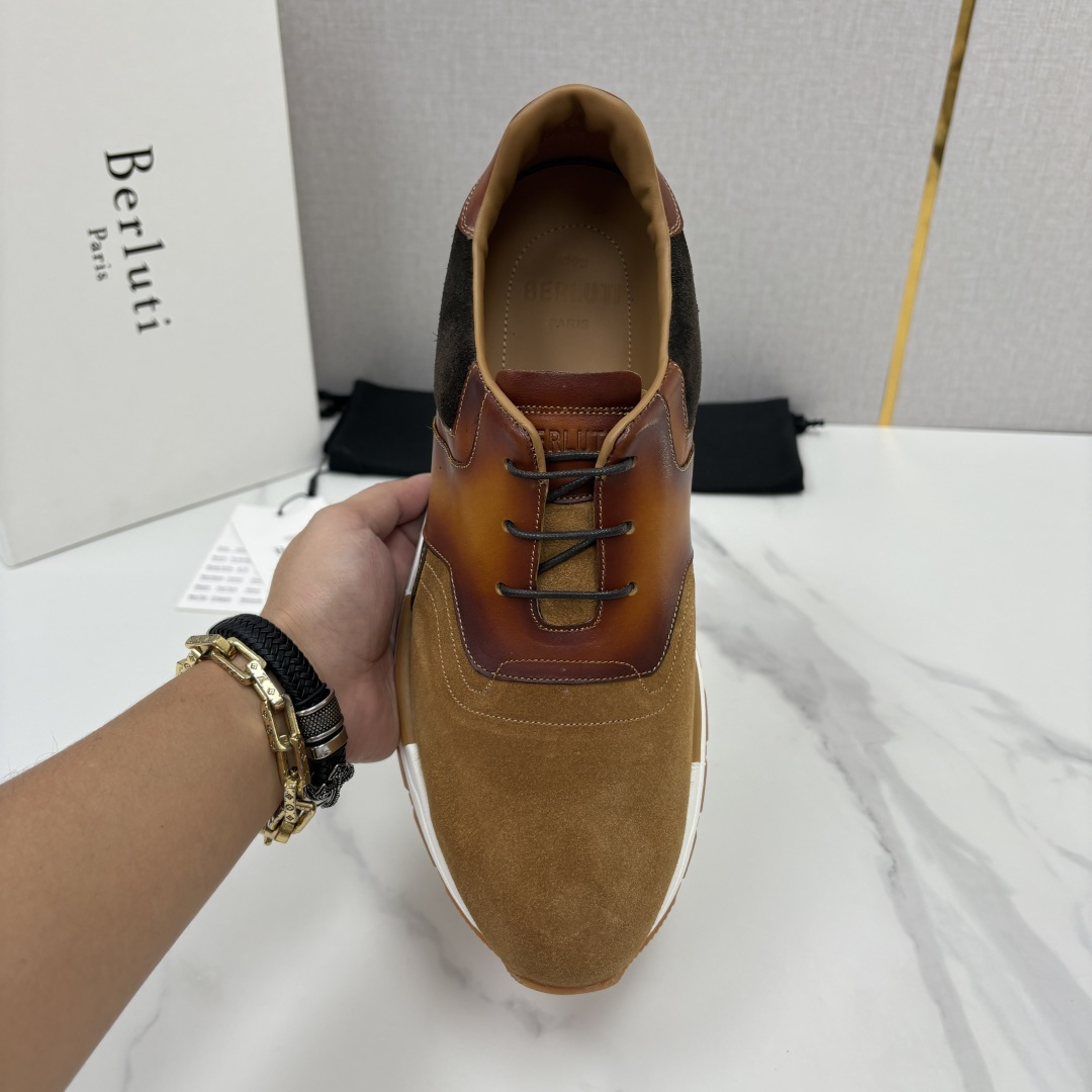 💋💍Berlut* 布鲁提 升级版第四代私模大底 Fast Track皮革运动鞋 官方定制款 13,500 最新款男 💋💍Berlut* 布鲁提 升级版第四代私模大底 Fast Track皮革运动鞋 官方定制款 13,500 最新款男