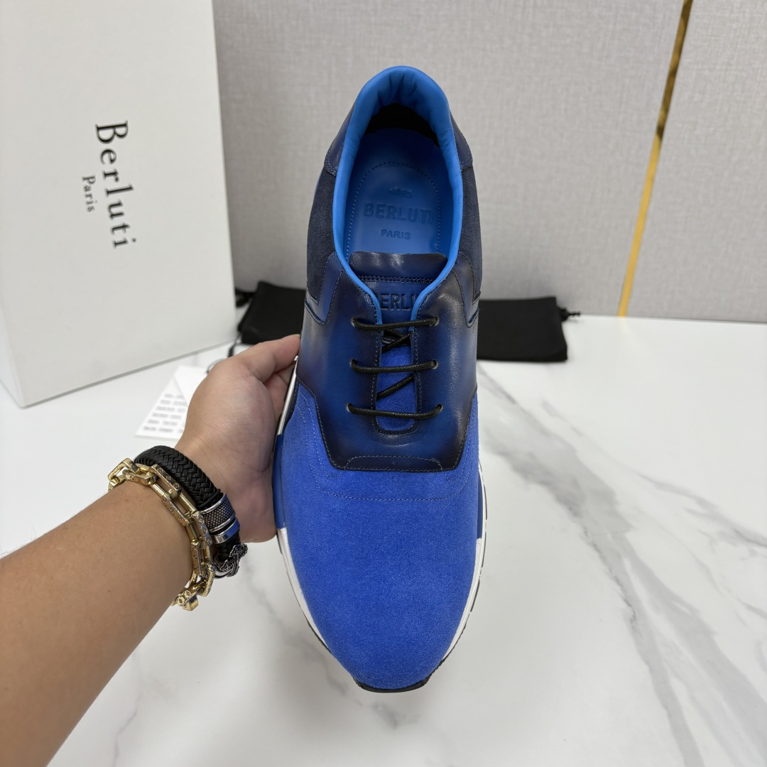 💋💍Berlut* 布鲁提 升级版第四代私模大底 Fast Track皮革运动鞋 官方定制款 13,500 最新款男 💋💍Berlut* 布鲁提 升级版第四代私模大底 Fast Track皮革运动鞋 官方定制款 13,500 最新款男