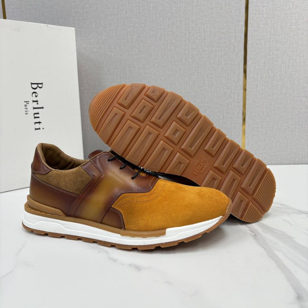 💋💍Berlut* 布鲁提 升级版第四代私模大底 Fast Track皮革运动鞋 官方定制款 13,500 最新款男 💋💍Berlut* 布鲁提 升级版第四代私模大底 Fast Track皮革运动鞋 官方定制款 13,500 最新款男