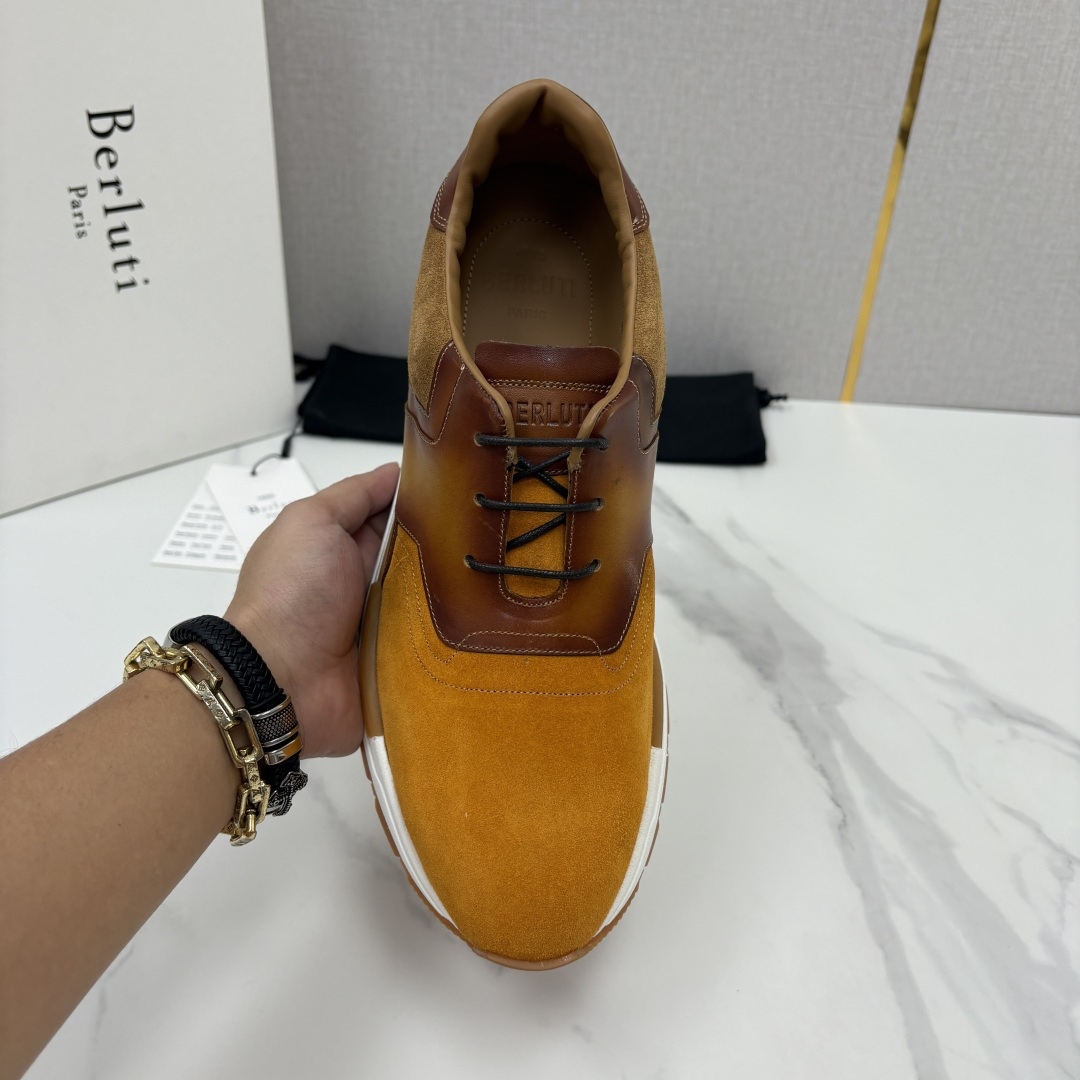 💋💍Berlut* 布鲁提 升级版第四代私模大底 Fast Track皮革运动鞋 官方定制款 13,500 最新款男 💋💍Berlut* 布鲁提 升级版第四代私模大底 Fast Track皮革运动鞋 官方定制款 13,500 最新款男
