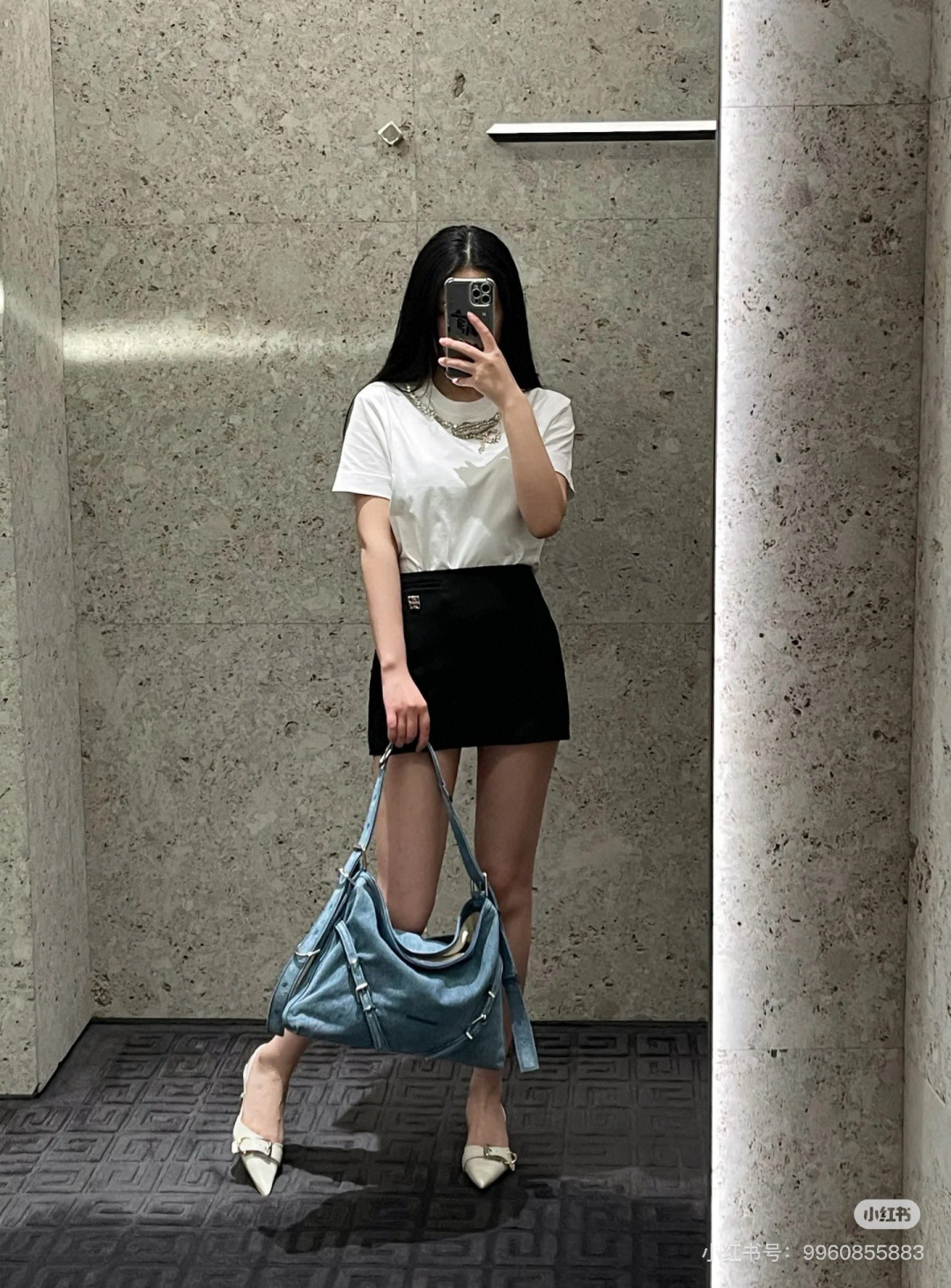 “Crystal Drill Tee: Heavy-working Hand-sewn Design with Super Bright Eyes” - 图片 4