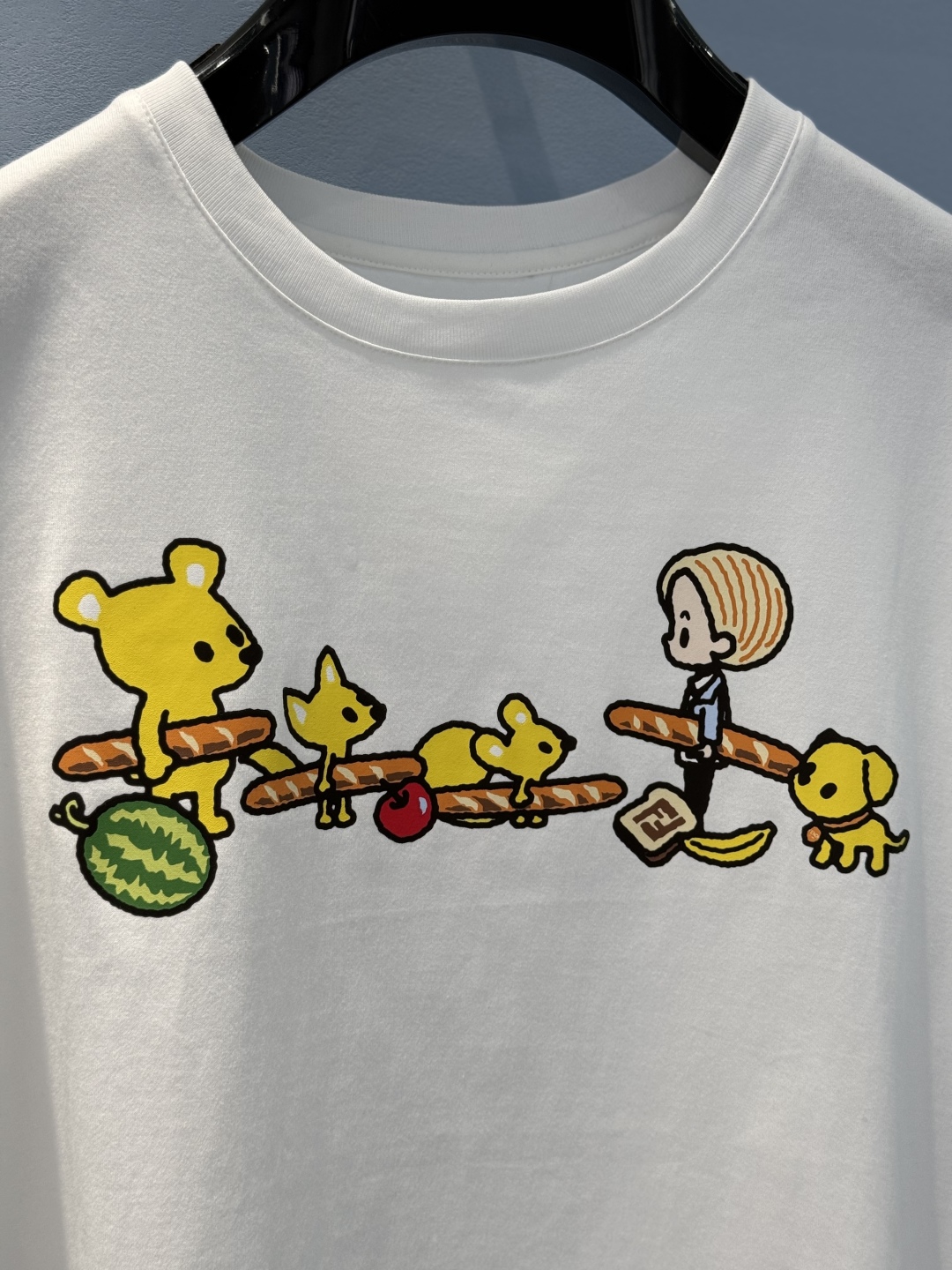 Fendi Fun Print Short Sleeve T-Shirt - Unisex, Cute Design, Soft Cotton 6 cmp i1745383470890 5572 0 4