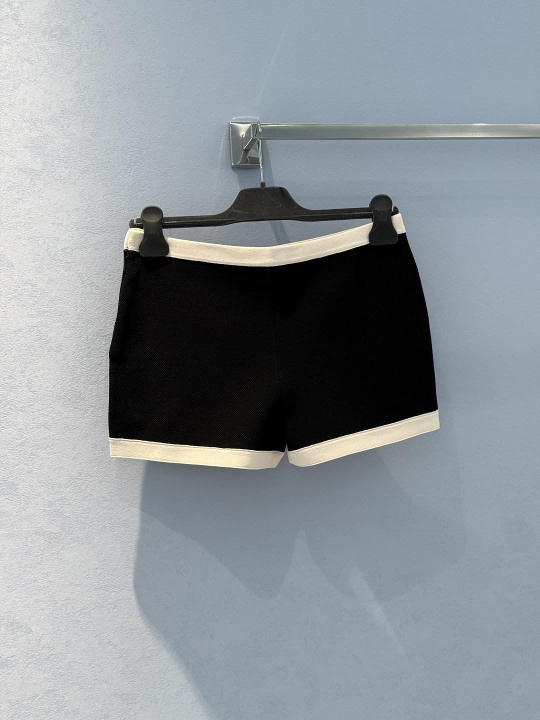 DIOR Women's Black & White Shorts with Star Buckle Design - High-Quality Cotton 3 cmp i1746844795694 126 0 1