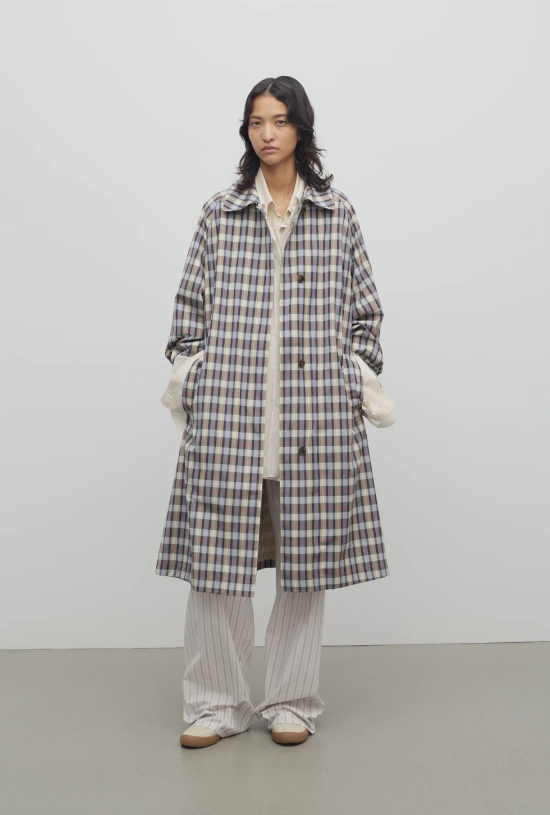 Unisex British Style Wool Zipper Jacket: Exclusive Import with High Collar - 图片 6