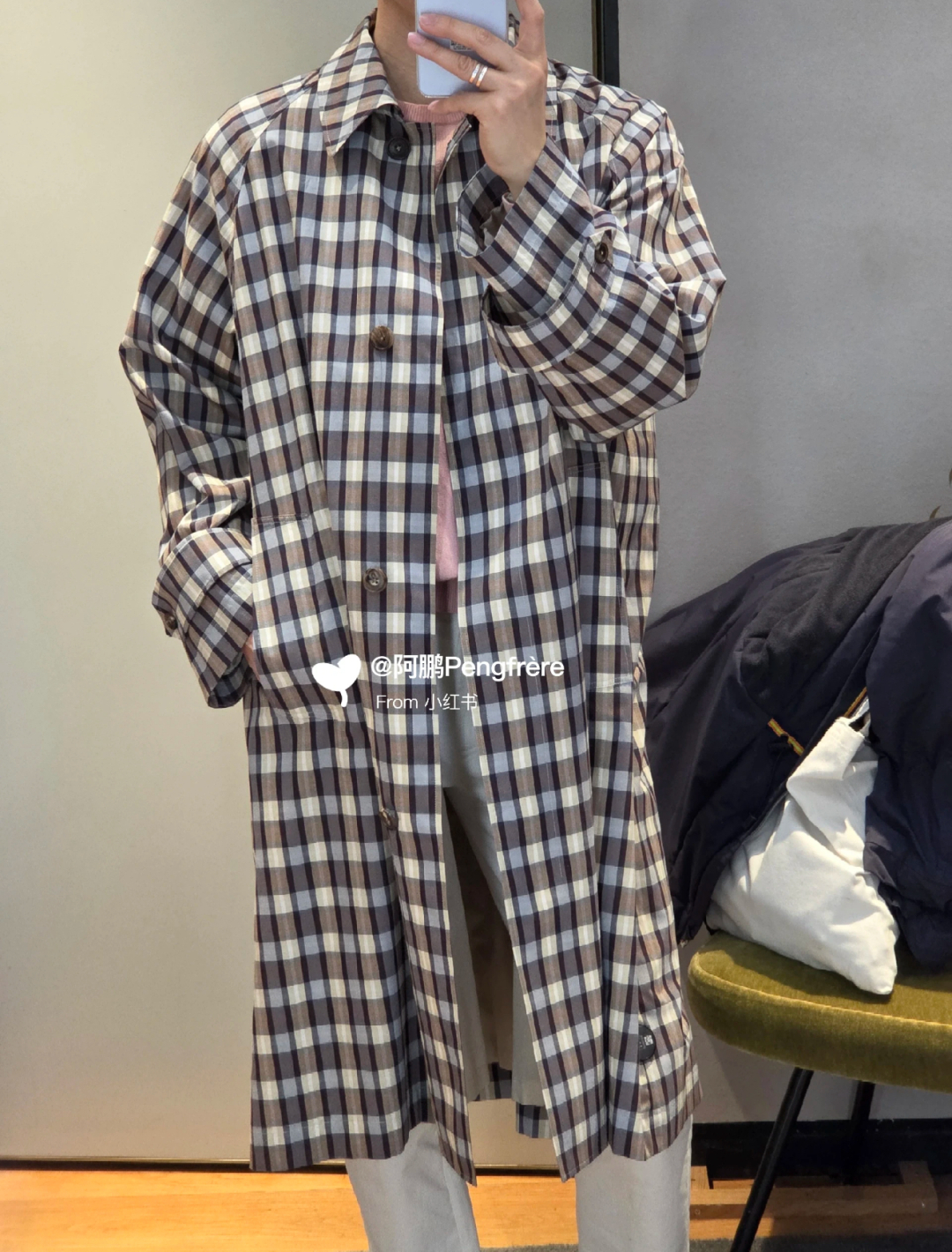 Unisex British Style Wool Zipper Jacket: Exclusive Import with High Collar - 图片 5
