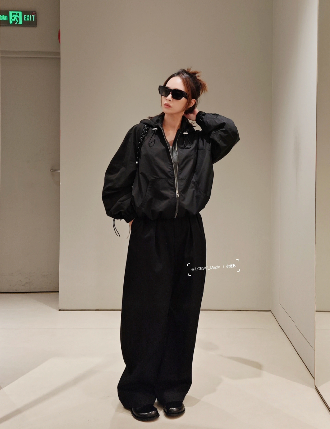 LOEWE Embroidered Logo Zip-Up Hoodie - Unisex, Relaxed Fit 5 cmp i1751446640601 4459 0 2