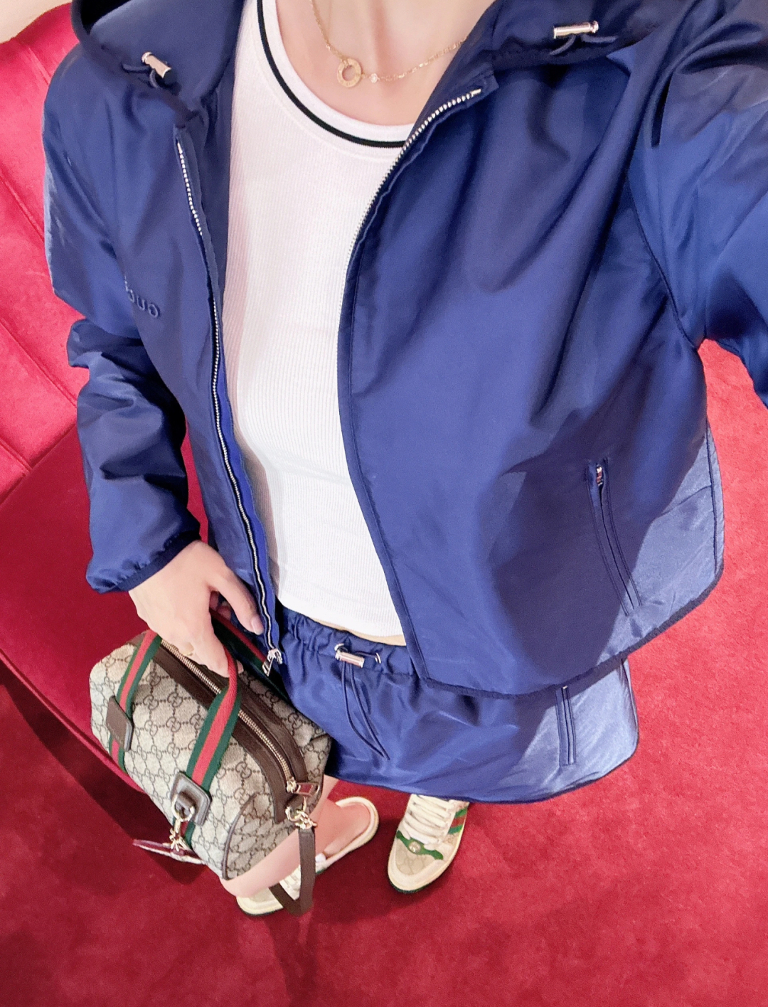 Gucci’s New Badge: Nylon Material with Silk Sense, Windproof and Waterproof Coats - 图片 6