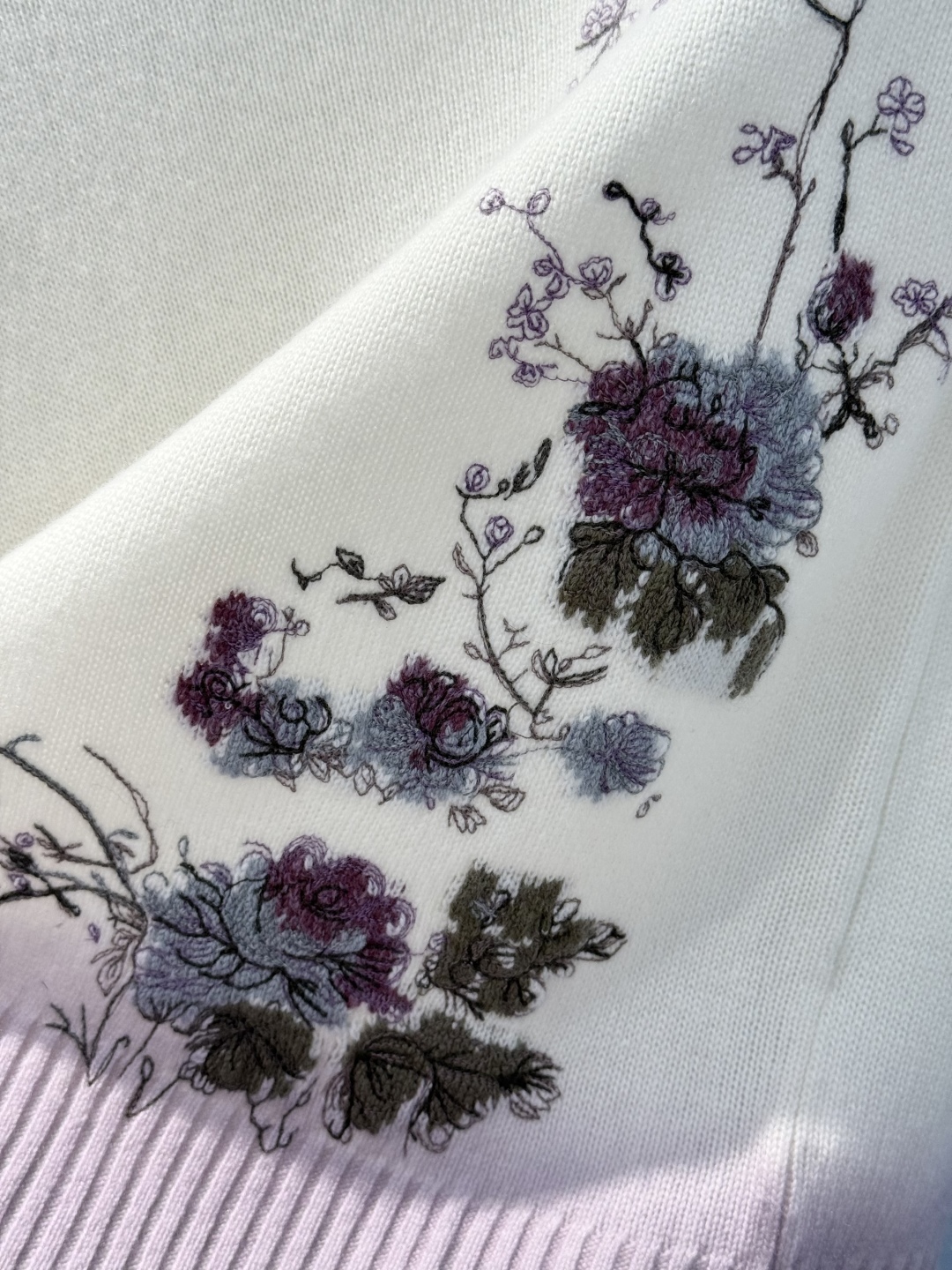 DIOR Gradient Embroidered Floral Knit Sweater - Luxurious Cashmere Blend 9 cmp i1754298671359 7893 0 6