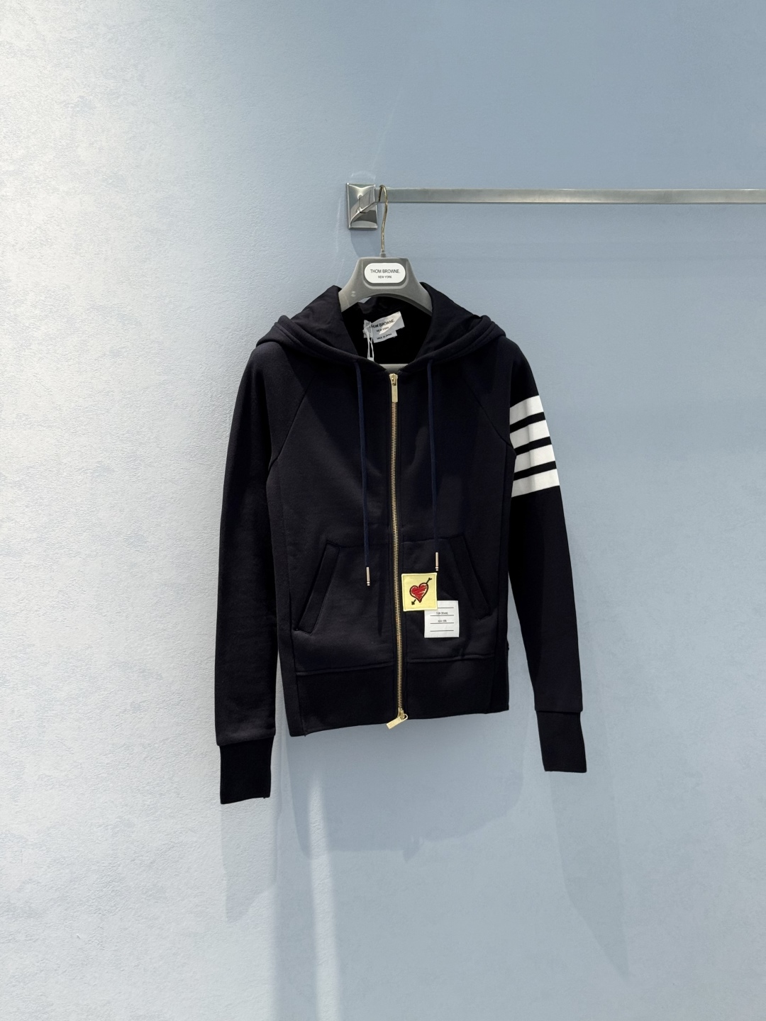 “Women’s Thom Browne Suit with Classic Design Elements for Twilight Vigil – Exclusive Cotton Material”