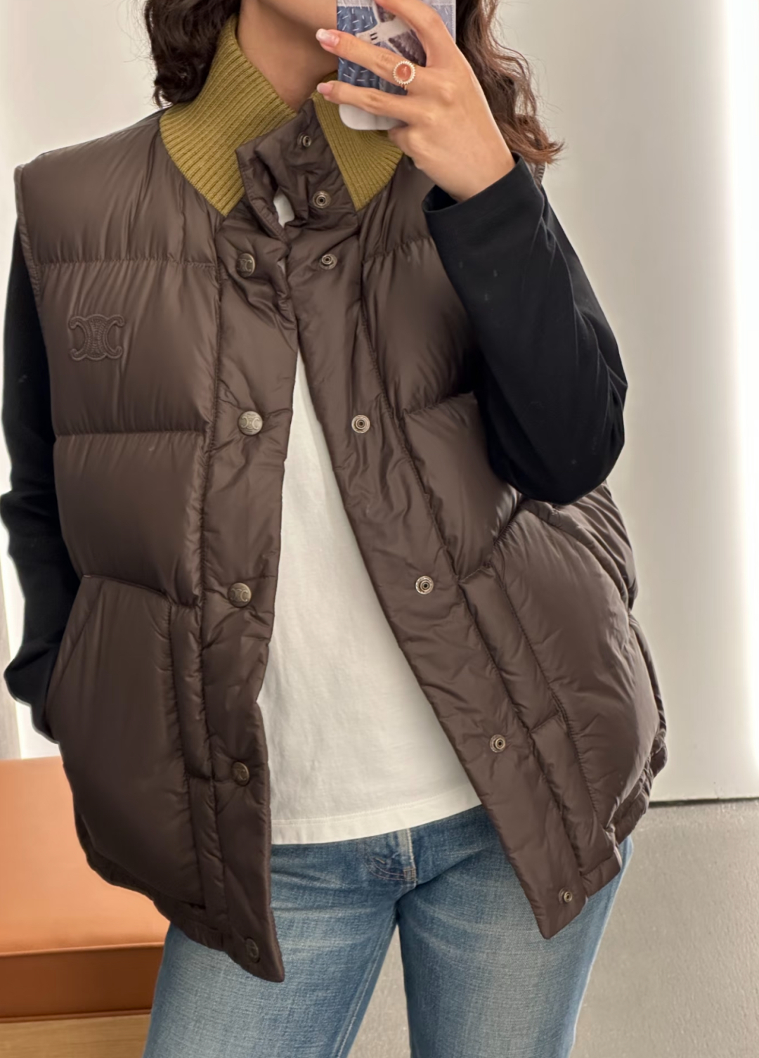 Celine Inspired Puffer Vest: Stylish & Warm Fall Essential 3 cmp i1757613734723 5171 0 2