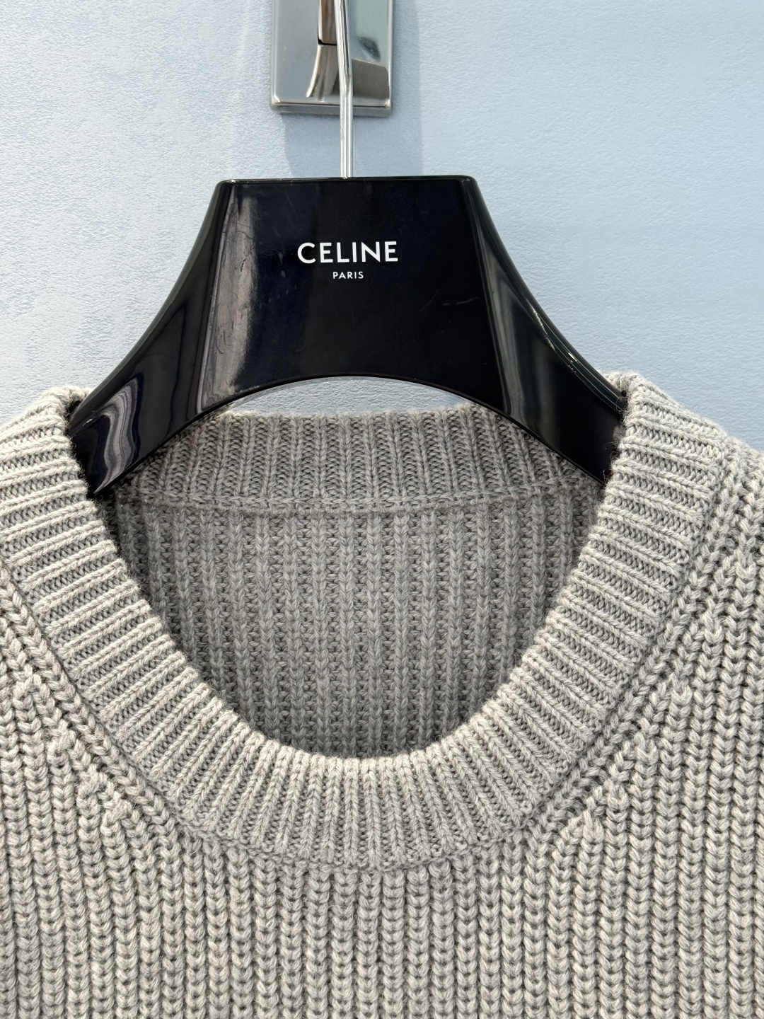 Celine Triomphe Logo Wool Sweater: Soft, Comfortable, and Stylish 8 cmp i1759656946537 7140 0 6