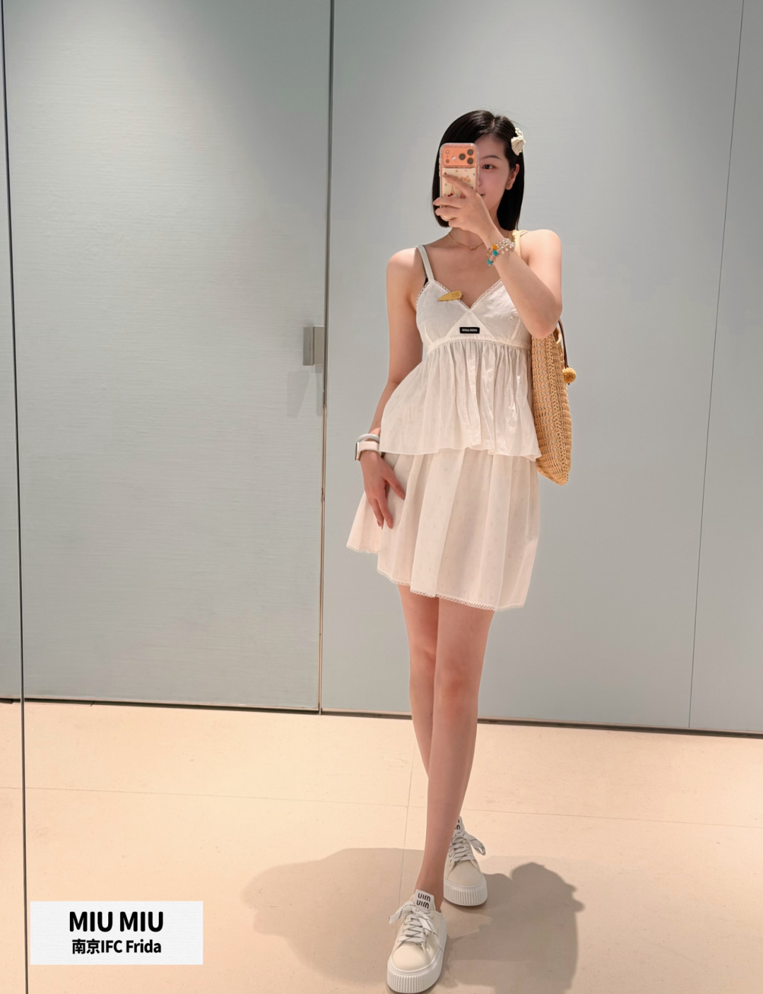 미우미우 여성 반팔 101542 Miu Miu T Shirt