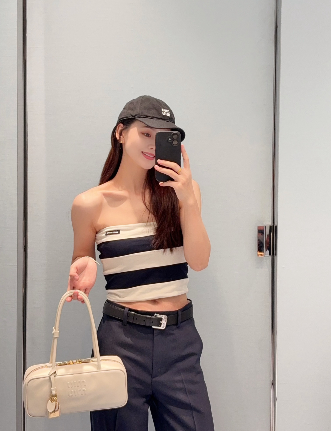 미우미우 여성 반팔 127793 Miu Miu T Shirt 썸네일 이미지