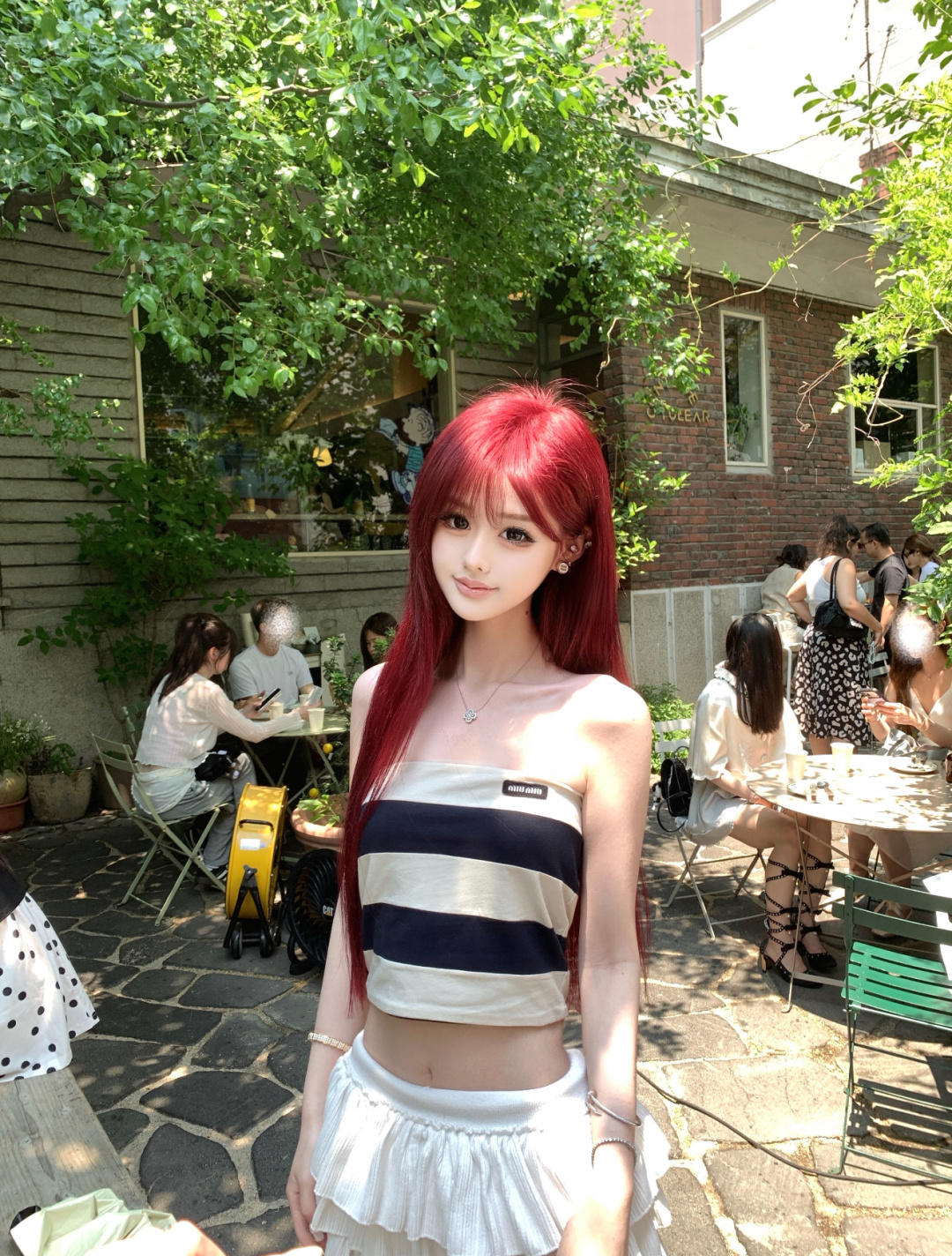 미우미우 여성 반팔 127793 Miu Miu T Shirt 썸네일 이미지