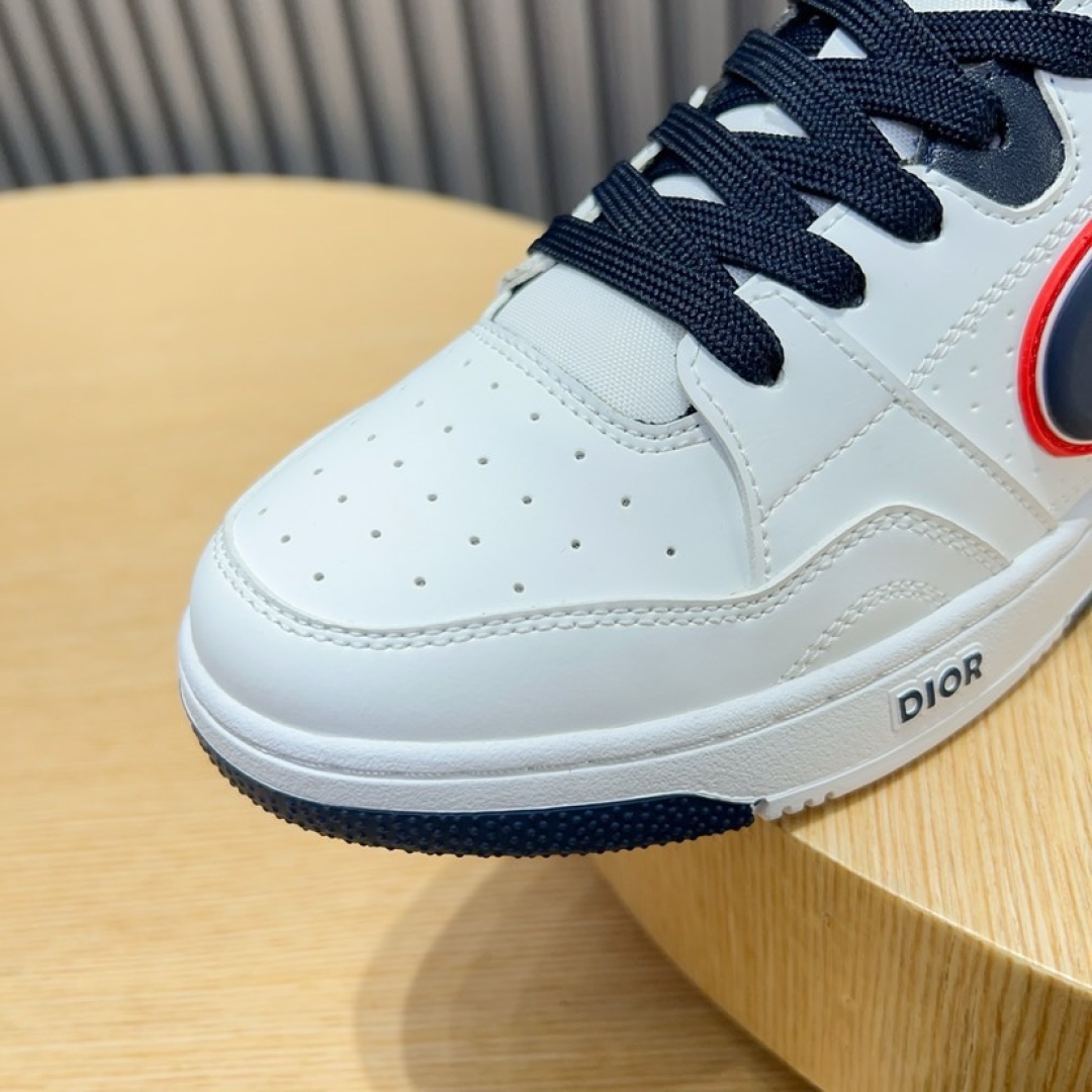 Dior CD Icon Leather Sneakers White, Stylish and Comfortable Daily Wear Shoes 9 cmp i1744371785546 5766 0 7